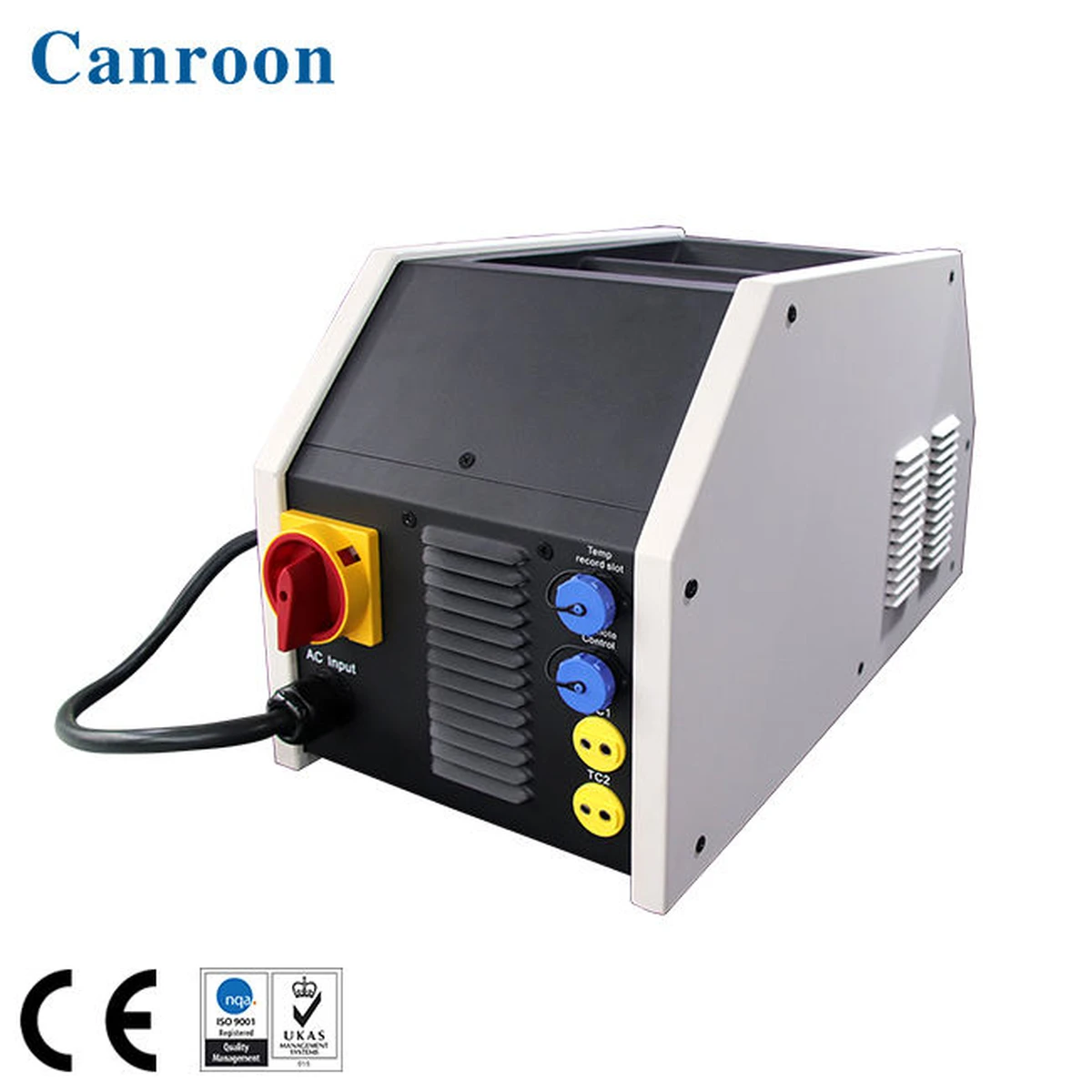 Machine de préchauffage par induction portable et économe en énergie pour le traitement thermique post-soudure par frettage