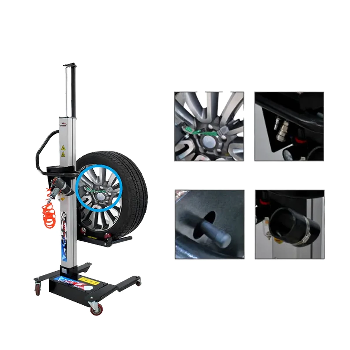 Lève-roue hydraulique pour pneus de voiture