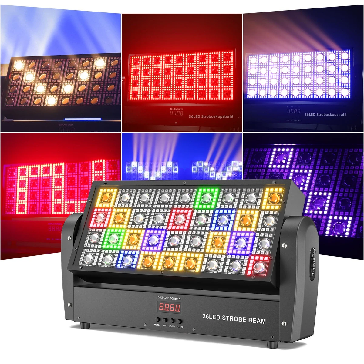200W LED Wandfluter, Stroboskop-Strahl-Bühnenlicht, Bühnenlicht-Moving-Head für Disco-Party, DJ