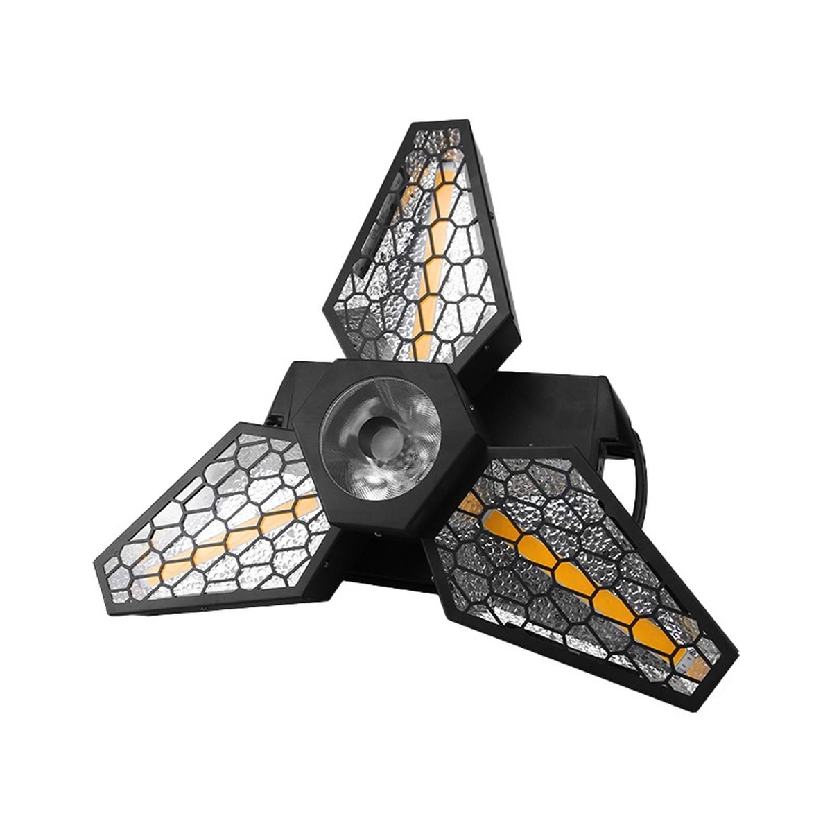 Infinity Vollfarbiger Rotierender Moving-Head-Scheinwerfer Dreieckiges Ahornblatt Retro KTV Bar Hintergrundlampe