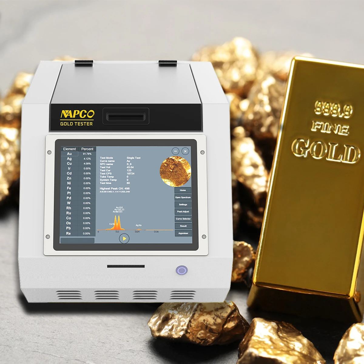 Testeur de métaux et d’or de haute qualité – Analyseur de carats pour bijoux en or, détecteur de pureté