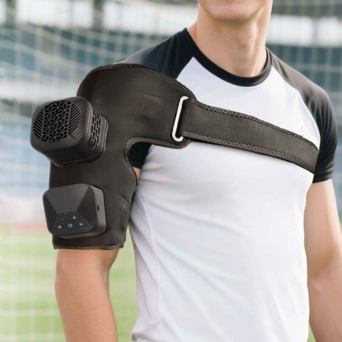 Mini appareil portable de thérapie par le froid pour le genou et le corps, outil de compression de glace avec température réglable