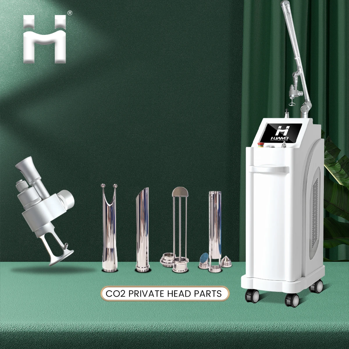 Nouveau laser CO2 fractionné pour le traitement de la peau par machine de resserrement vaginal au laser Resurfaçage cutané au laser CO2 fractionné