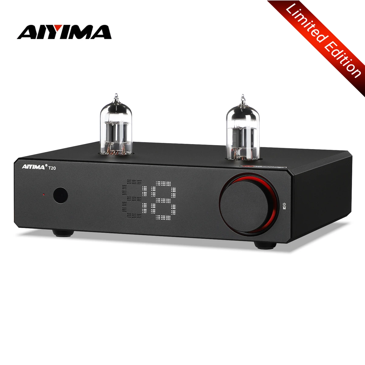 Préamplificateur à tube à vide AIYIMA T20 ECC83 préampli entièrement équilibré entrée RCA XLR amplificateur DAC stéréo HiFi déclencheur 12 V