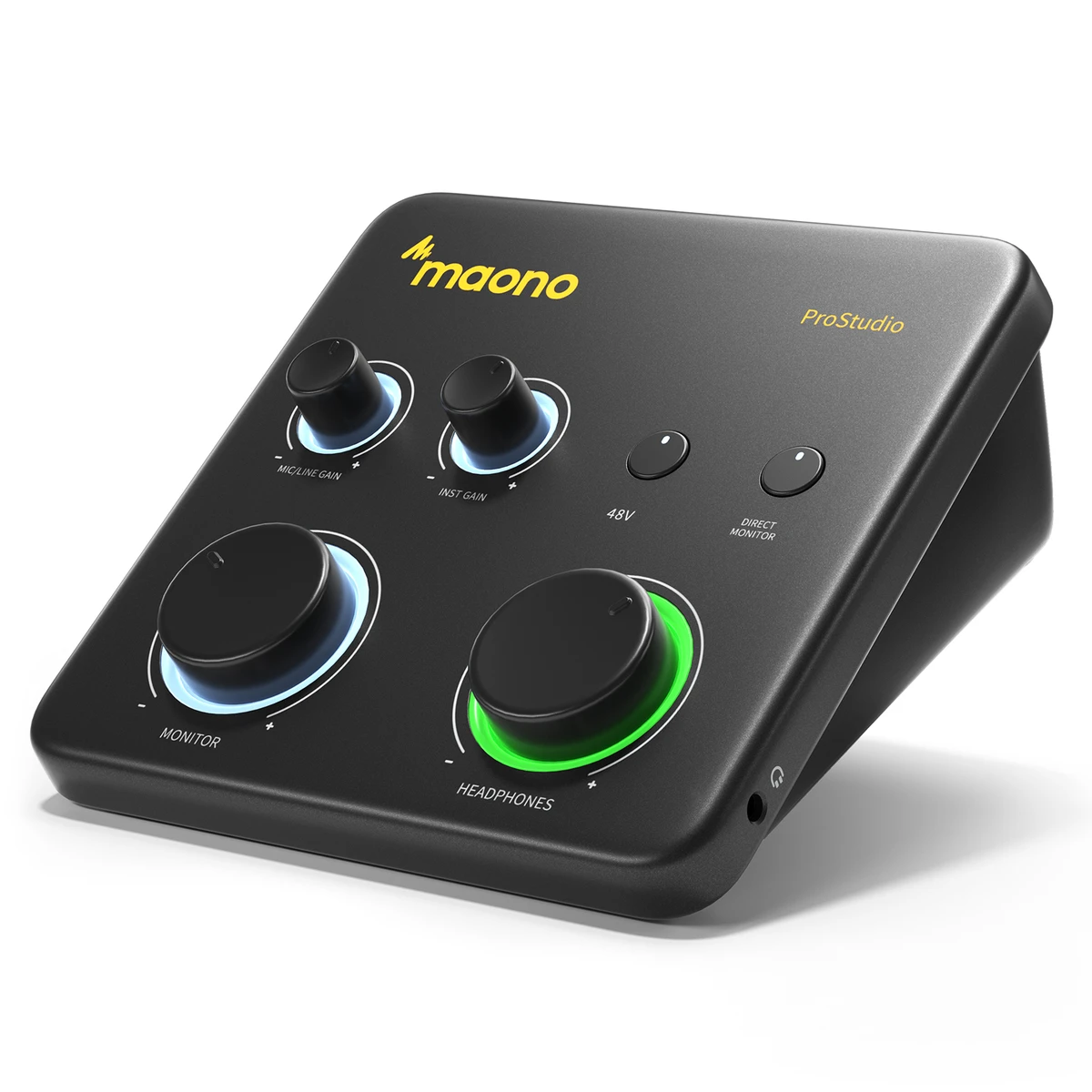 Interface audio USB MAONO pour PC, entrée XLR, logiciel de routage 24 bits/192 kHz, LOOPBACK ASIO