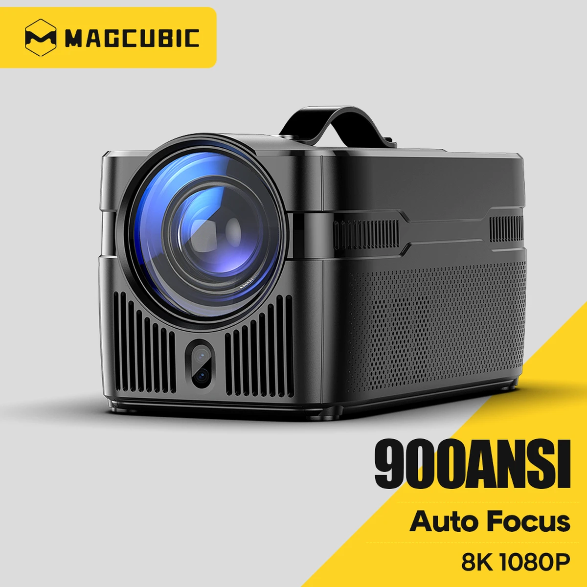Projecteur Magcubic HY450C Autofocus Real 900ANSI Ultra Courte Focale avec Décalage Automatique 1080P HD WiFi6 BT5.4