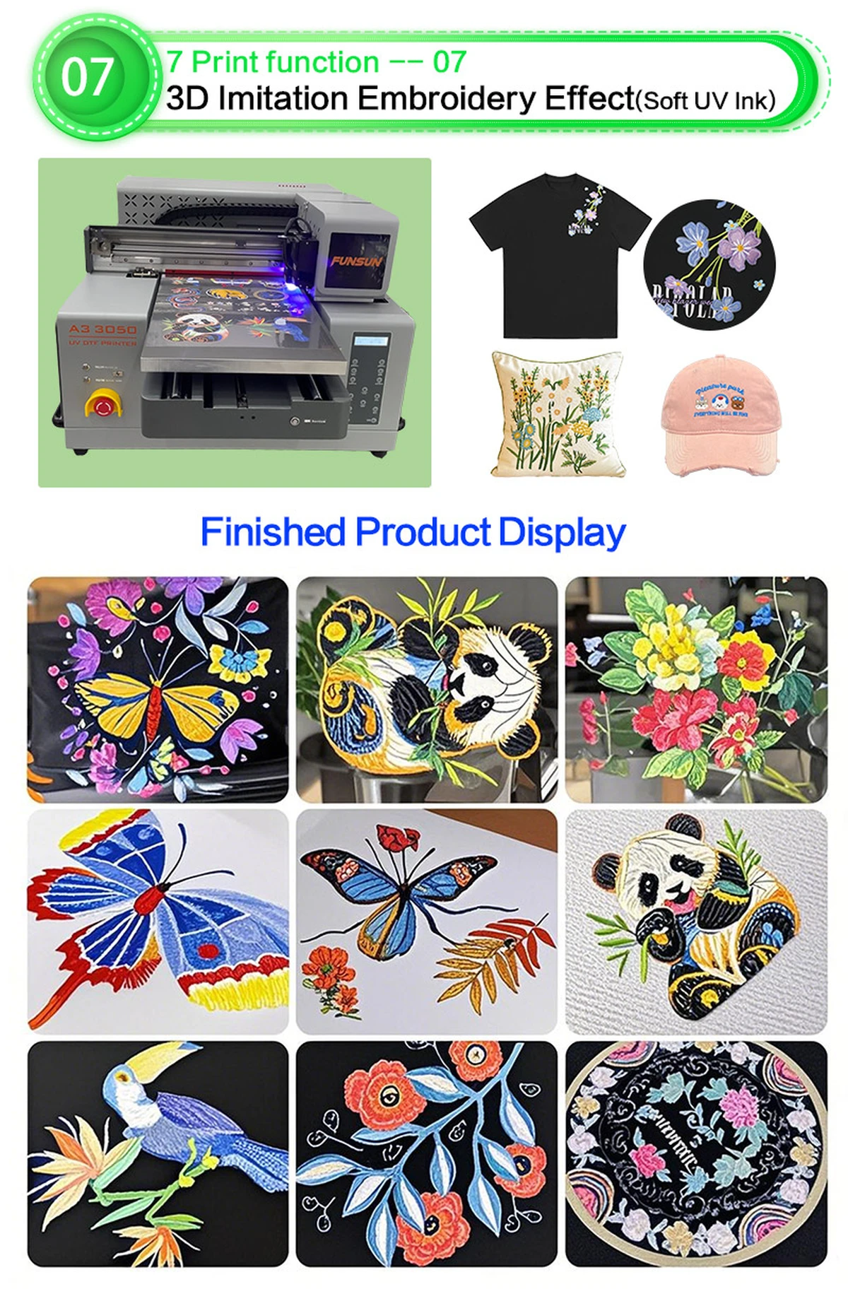 Funsun A3 UV DTF Printer 