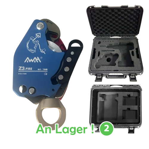 AWAH Z3-FIRE Drill Powered Hoist with Transport Case