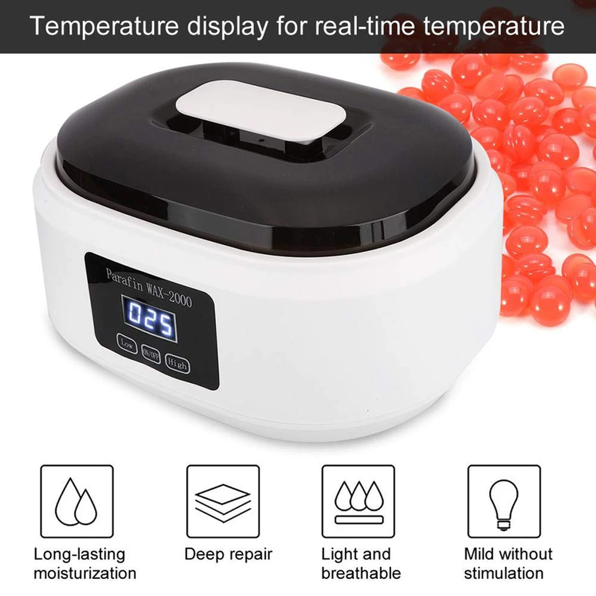Hände und Füße Maske wärmer Paraffin wachs Bad Heizung Maschine feuchtigkeit spendende Feuchtigkeit Kit Hand Waxing Spa