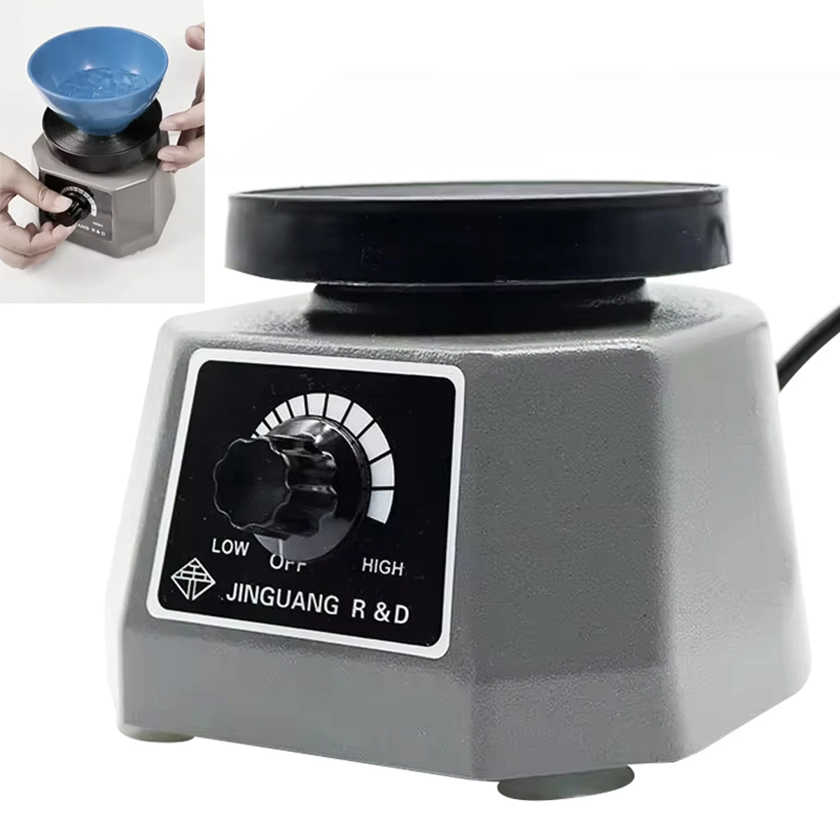 Runde Shaker Gips Vibrator Platte 220V Labor Vibrator Dental Ausrüstung Maschine