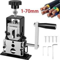 1–70 mm wire stripper, manual/drill-powered, wire stripping tool, portable copper wire stripper