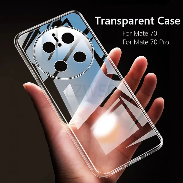 Coque Huawei Mate 70/Mate 70 Pro Transparente Souple TPU Fine Protection