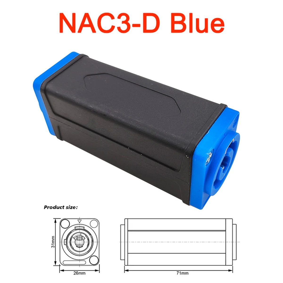 NAC3-D Bleu