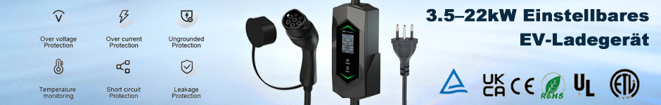 Câble de chargeur EV portable E-Car