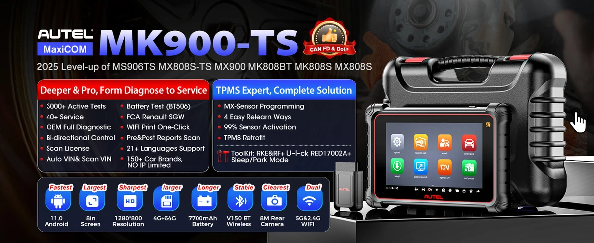 Autel MaxiCOM MK900TS MK900-TS