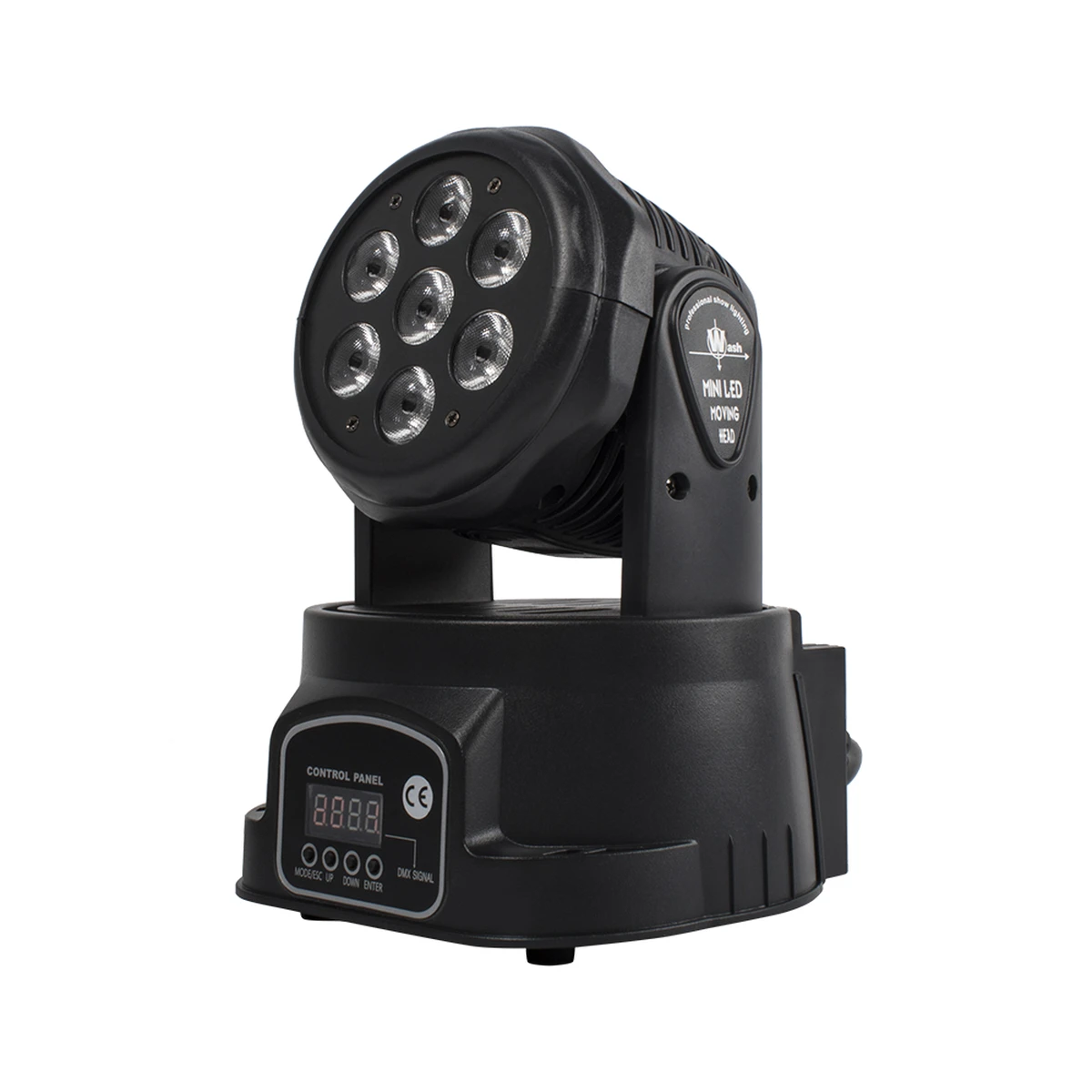 Projecteur LED Wash 7x18W 6 en 1 RGBWA + UV/7x12W RGBW à tête mobile pour discothèque, DJ et KTV, 12/16 canaux DMX