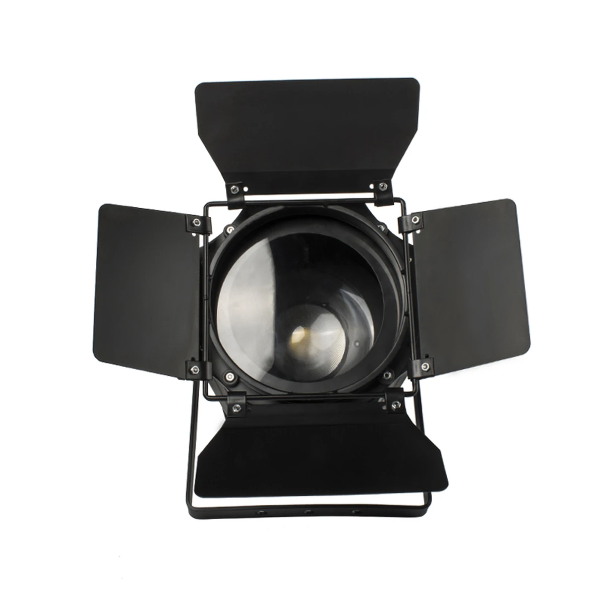 200W LED COB Linear Zoom Cool White + Warm White PAR Lighting with Barn for Stage Lights Wedding DJ Disco Bar
