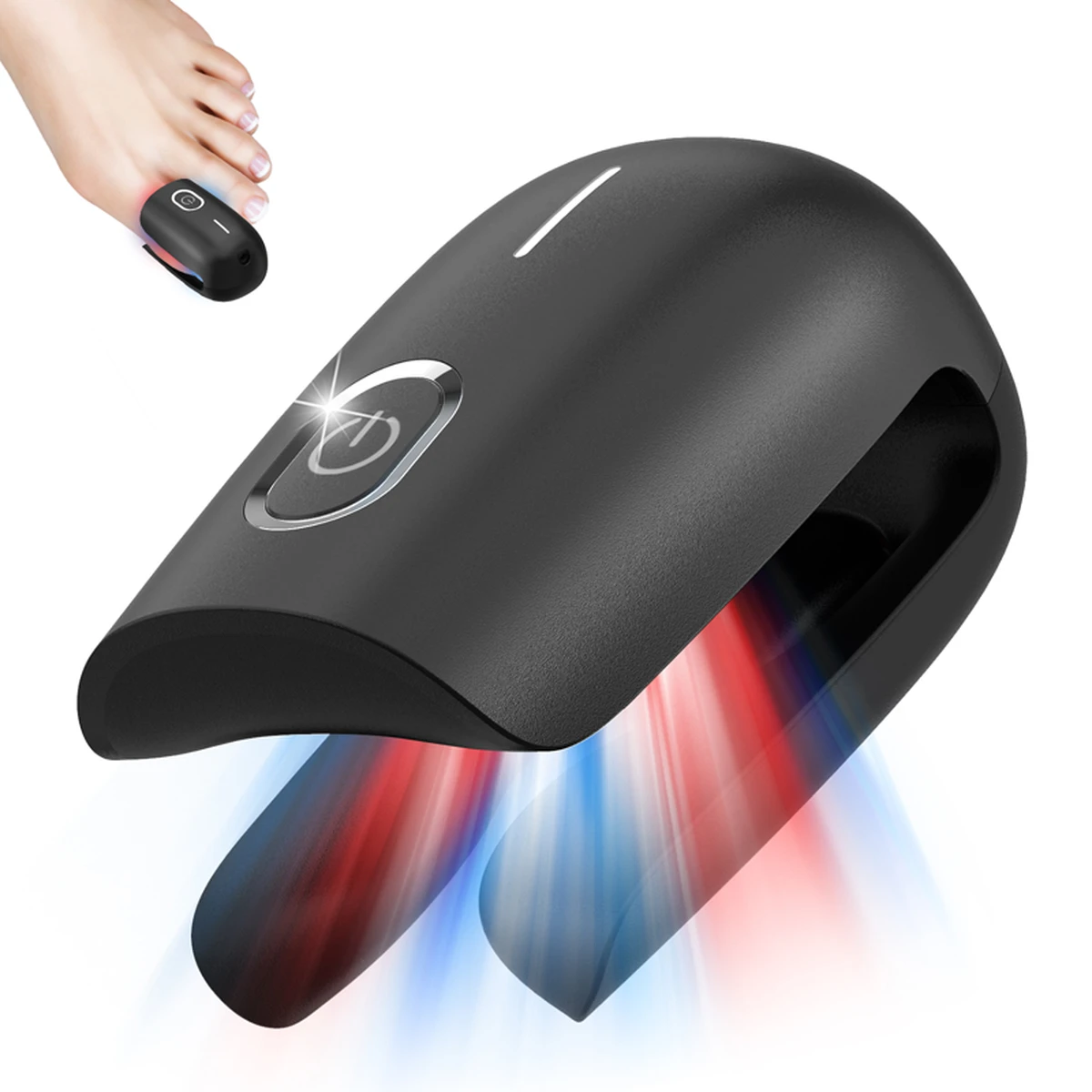 Appareil laser pour le traitement des mycoses des ongles, appareil de thérapie laser pour les ongles d'orteils, 910 nm, 407 nm