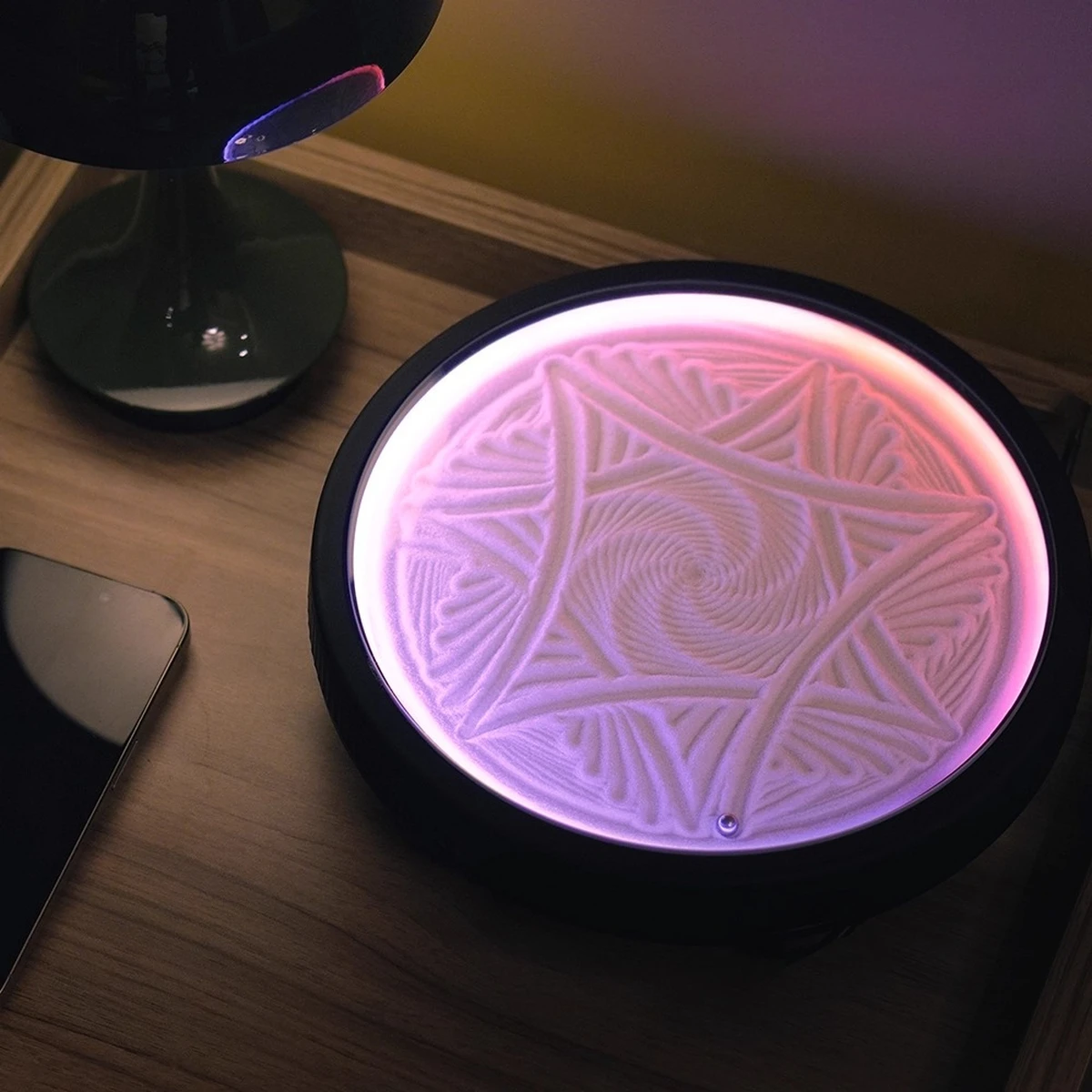 Mini Sand Painting Robot Automatic Sand Painting Robot Decompression Desktop Ornaments Toy