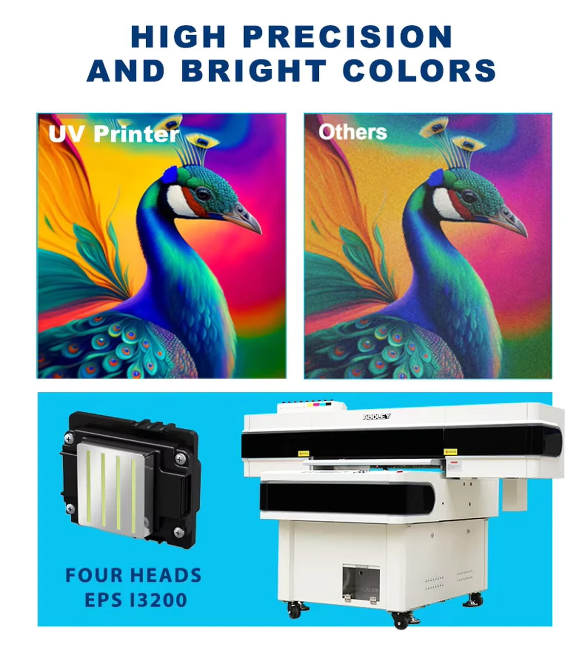 UV 9060 3D-Logo-Drucker