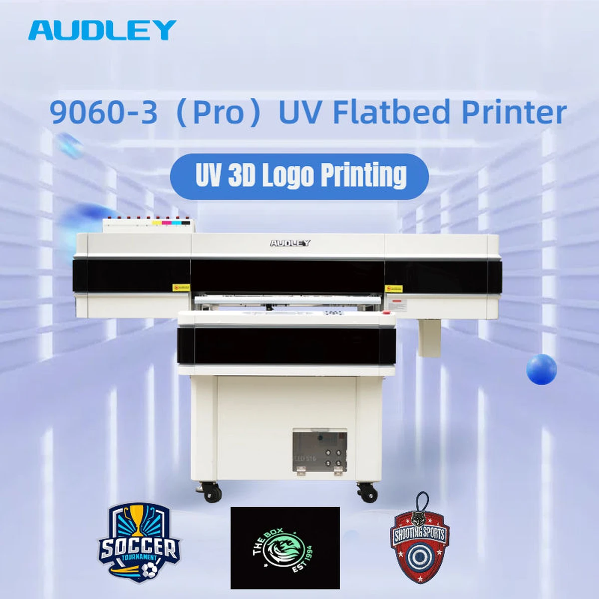 UV 9060 3D-Logo-Drucker