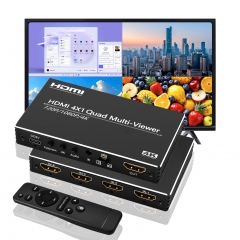 Multiviewer HDMI 4x1 Quadruple 1080p