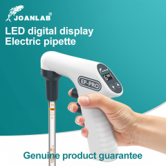 JOANLAB EP-100PRO Elektrischer Pipettencontroller – Automatische Pipettenpumpe für Labor, 200 ml