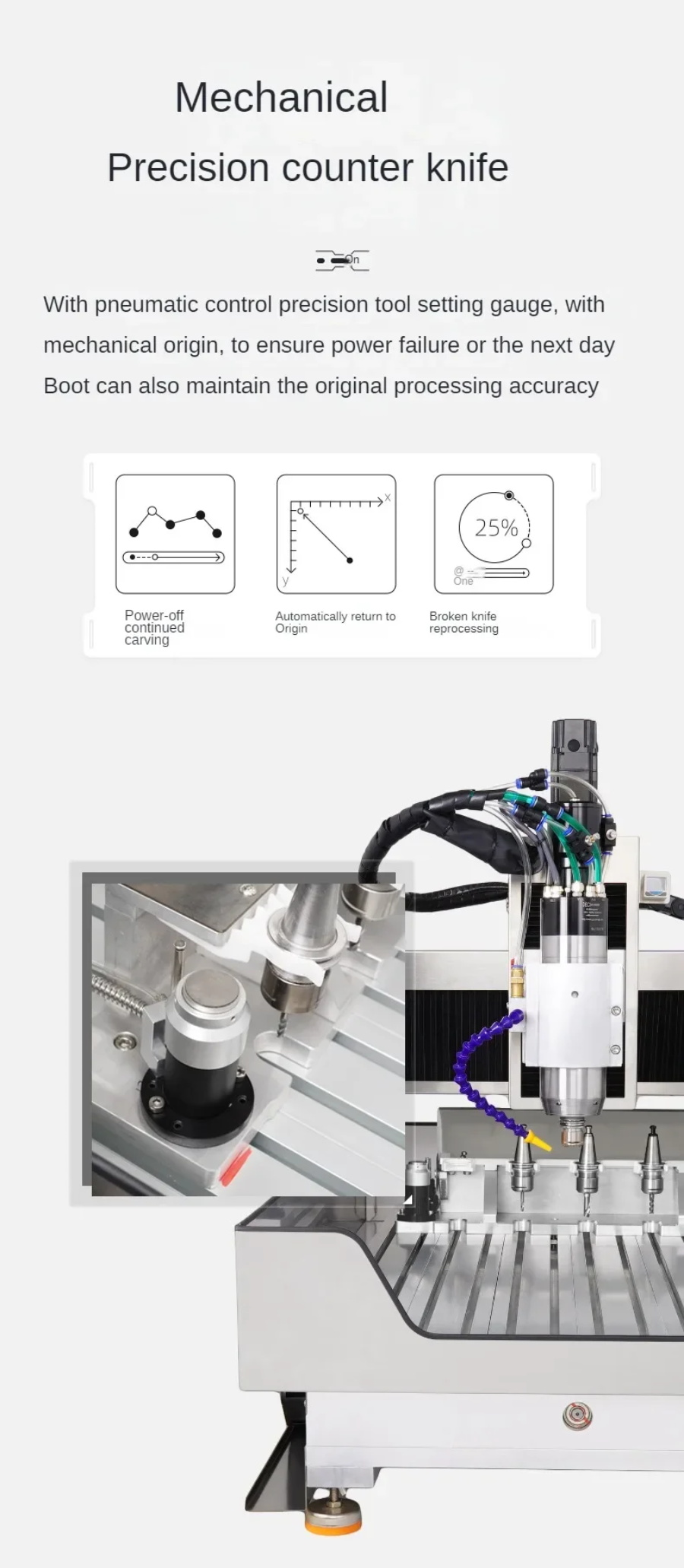 Metall-Graviermaschine