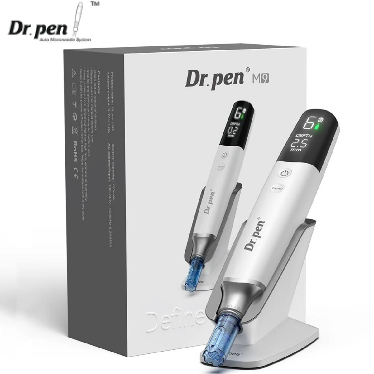Dr. Pen M9 Stylo de micro-aiguillage sans fil pour les soins de la peau et la mésothérapie