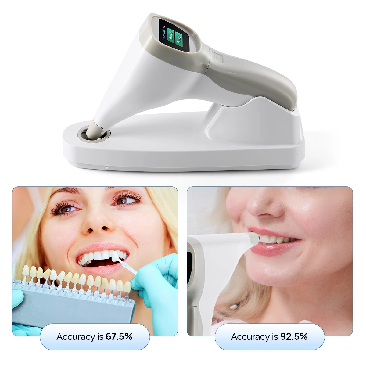 Digital Dental Shade Guide – Photoelectric Shade Guide with LCD Display for Dentistry & Dental Laboratories