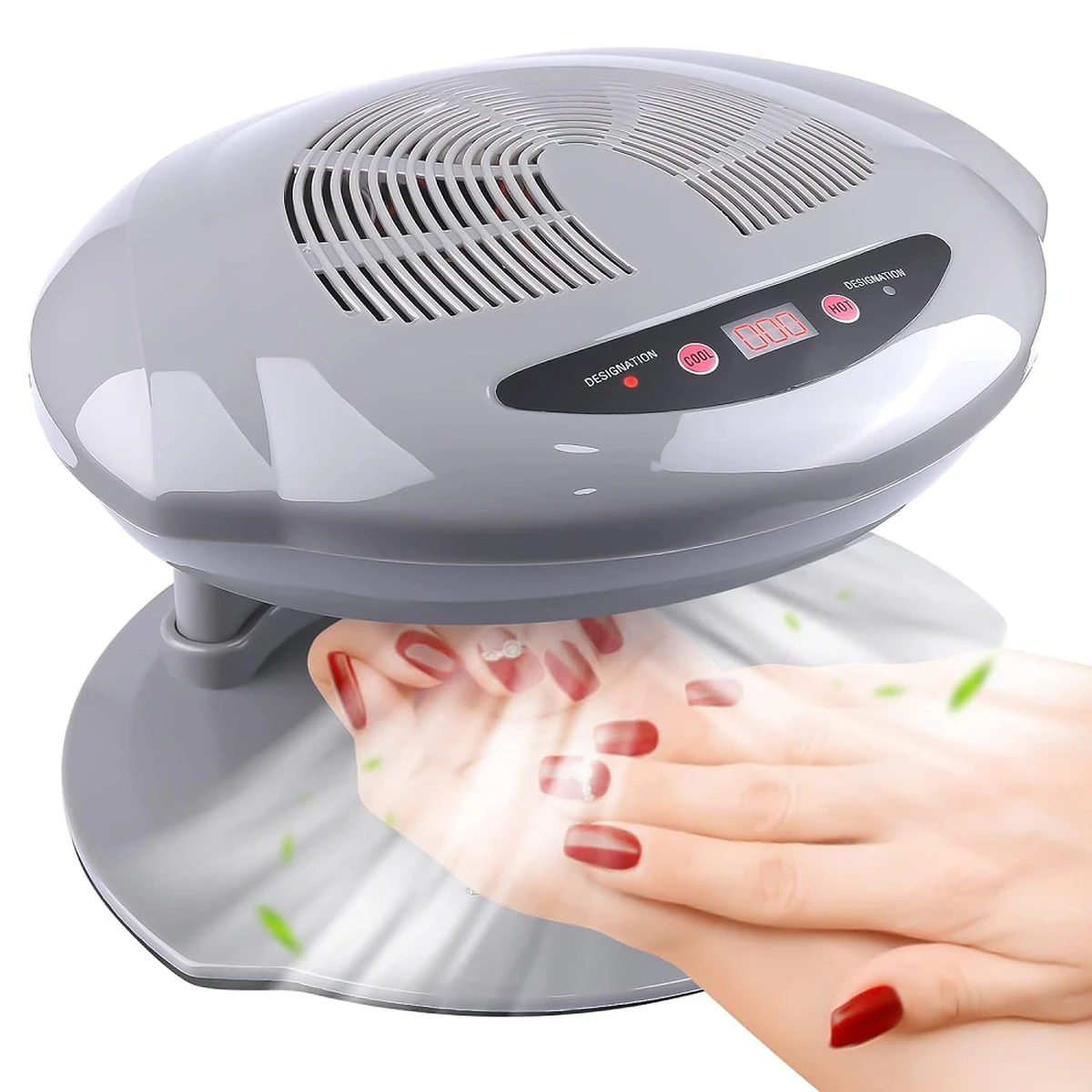 Nail fan dryer, 400W, intelligent automatic sensor, nail polish dryer, nail drying fan