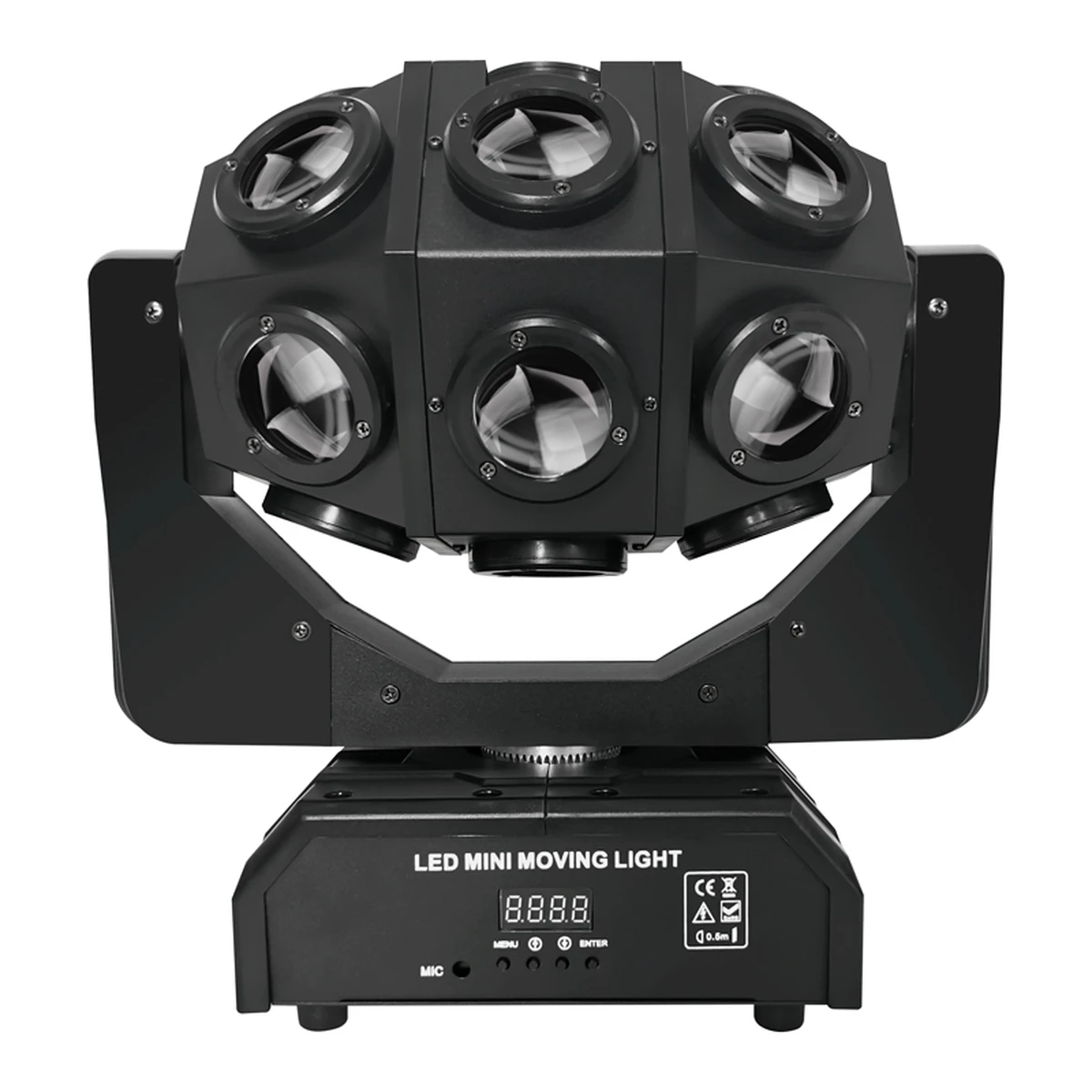 Nouveau projecteur laser LED à 18 faisceaux rouges et verts (18 LED) pour bars, boîtes de nuit et discothèques.