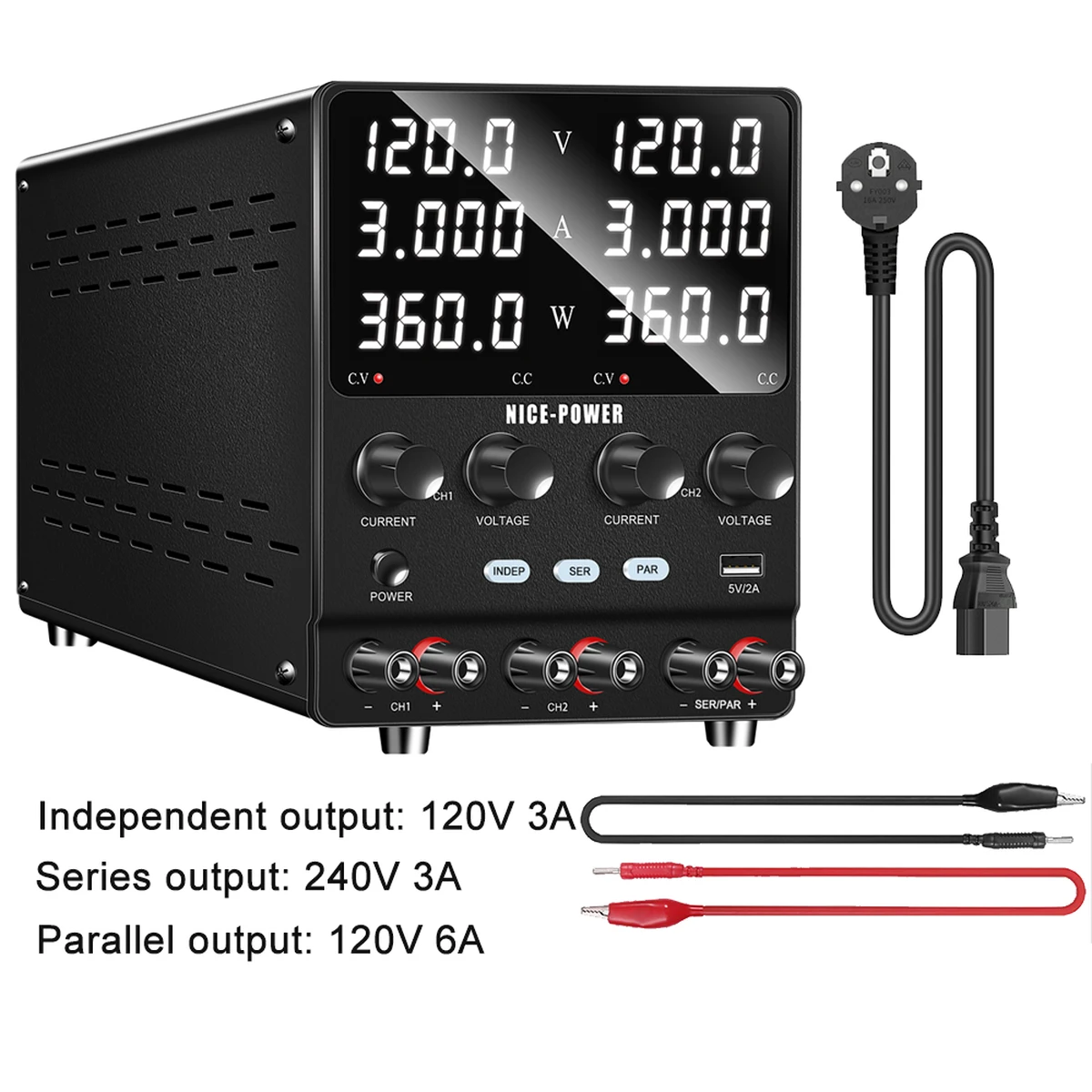 120V 3A