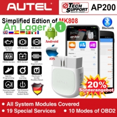 Autel AP200 Bluetooth Adapter OBD2 Scanner Code Reader Volle Systeme OBD2 Diagnose Werkzeug AutoVIN TPMS IMMO Service