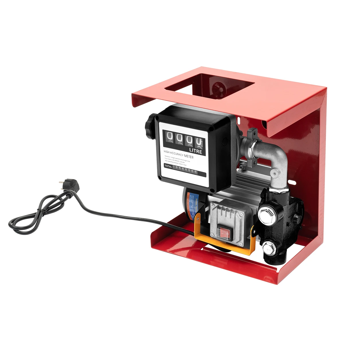 Pompe de transfert diesel 550 W, pompe à fioul domestique, pistolet automatique, 60 l/min, pompe diesel auto-amorçante électrique, 2 800 tr/min