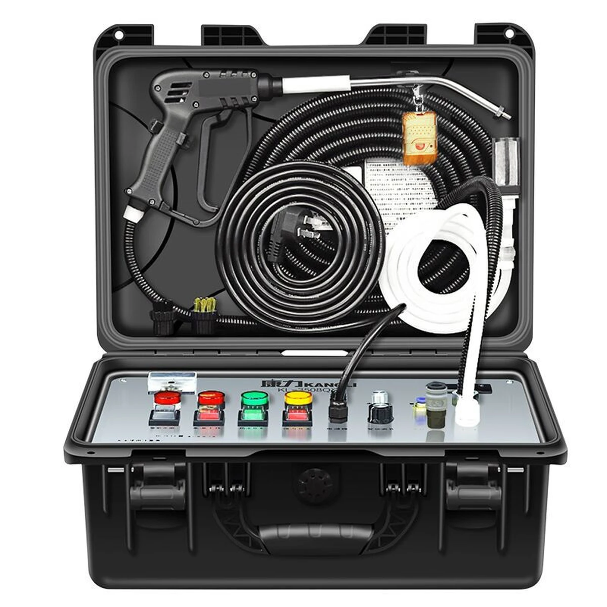 Nettoyeur vapeur électrique 220 V pour usage domestique – Nettoyeur vapeur multi-usages haute température et haute pression pour hottes de cuisine