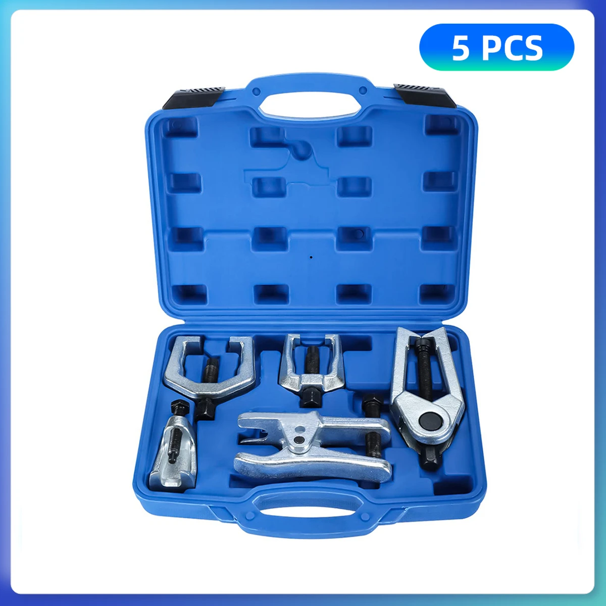 Kit d'extracteur de rotules 5 pièces, outil d'extraction d'embouts de biellette de direction et de bras de suspension