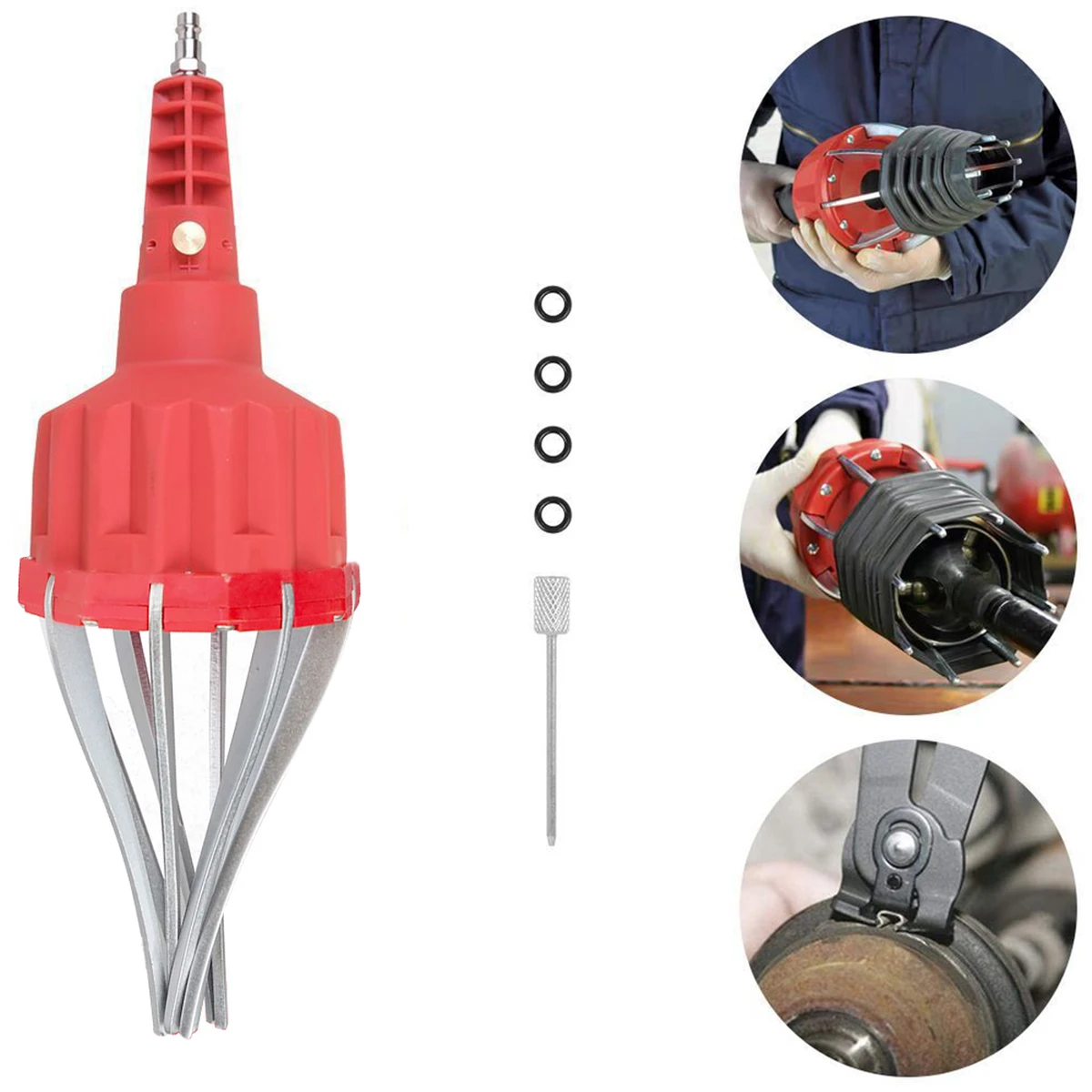 Outil pneumatique pour soufflet de joint homocinétique, kit de montage et de démontage pneumatique pour arbre de transmission