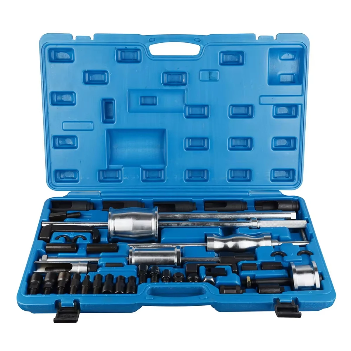 Kit d'outils professionnel pour l'extraction d'injecteurs diesel – extracteur d'injecteurs avec marteau à inertie