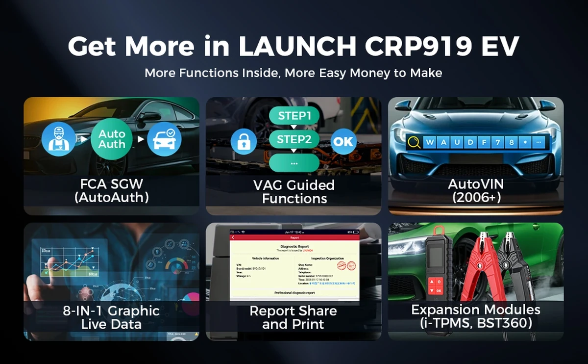 LAUNCH CRP919 EV