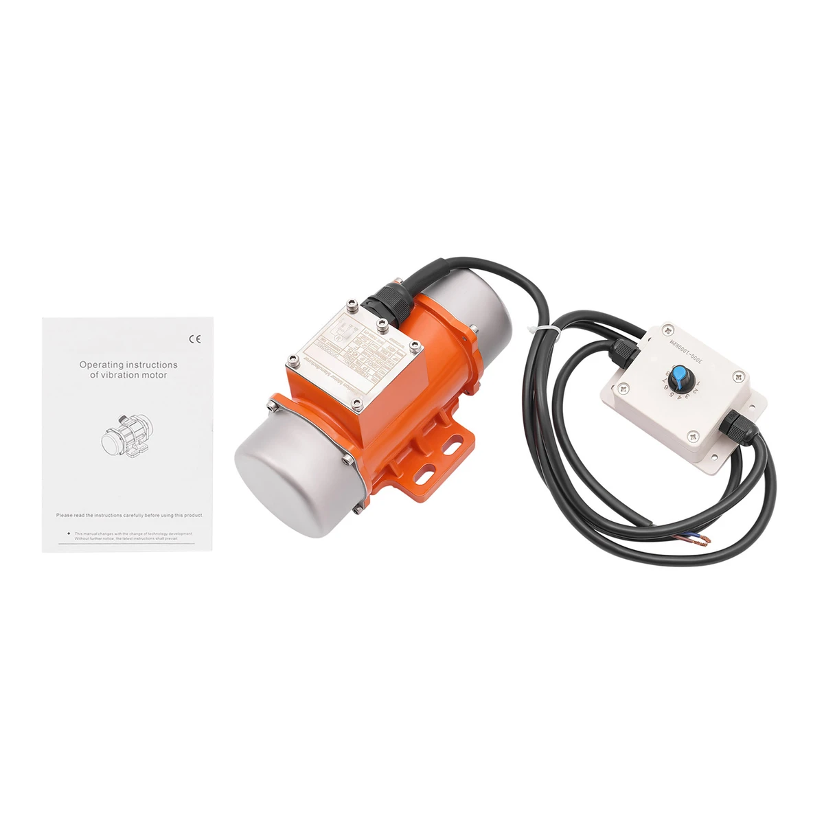 Moteur vibrant monophasé pour béton, 40 W, 50 W, 60 W, 3000 tr/min, CA, moteur vibrant électrique avec variateur de vitesse
