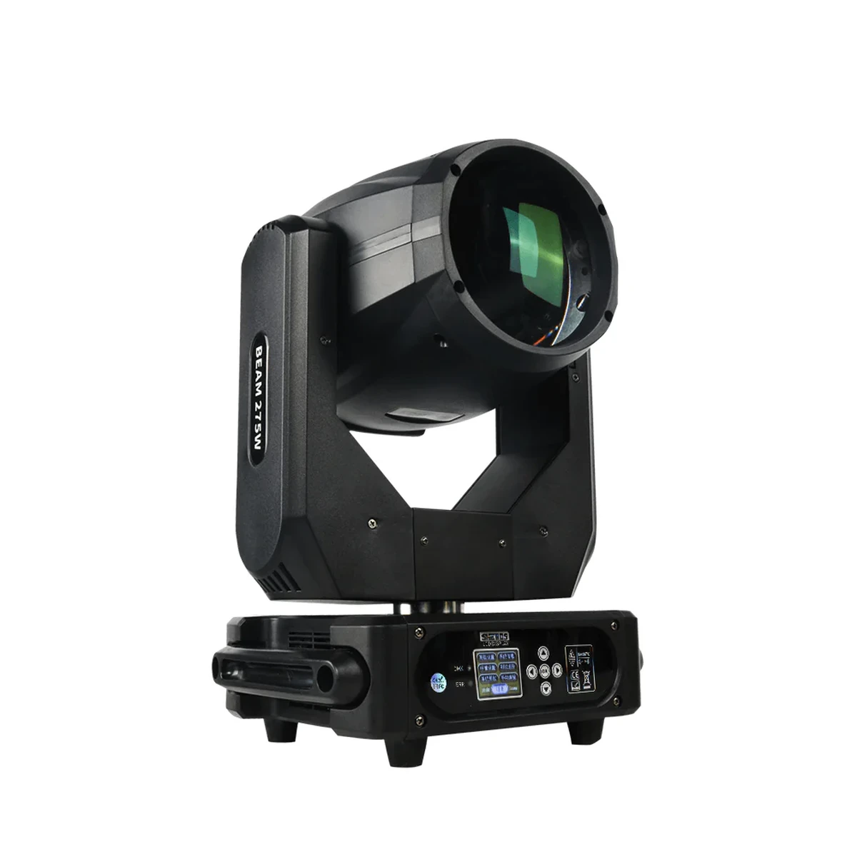 Lyre Beam 275W 10R avec double prisme pour DJ et scène