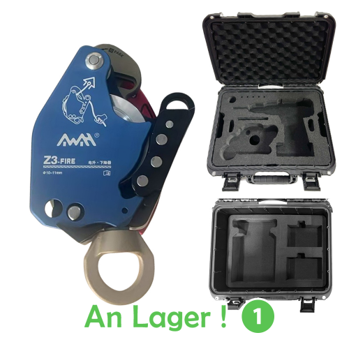AWAH Z3-FIRE Drill Powered Hoist with Transport Case