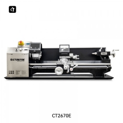 CTMACH CT2670E Automatic Digital Lifting Wheel Small Teaching Desktop Stepless Variable Speed Lathe