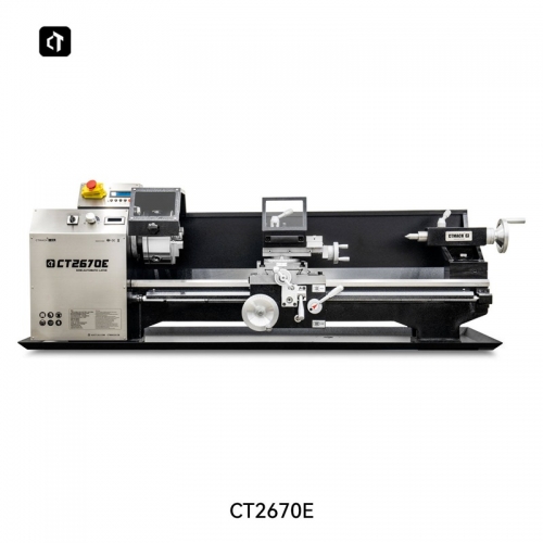 CTMACH CT2670E Automatic Digital Lifting Wheel Small Teaching Desktop Stepless Variable Speed Lathe