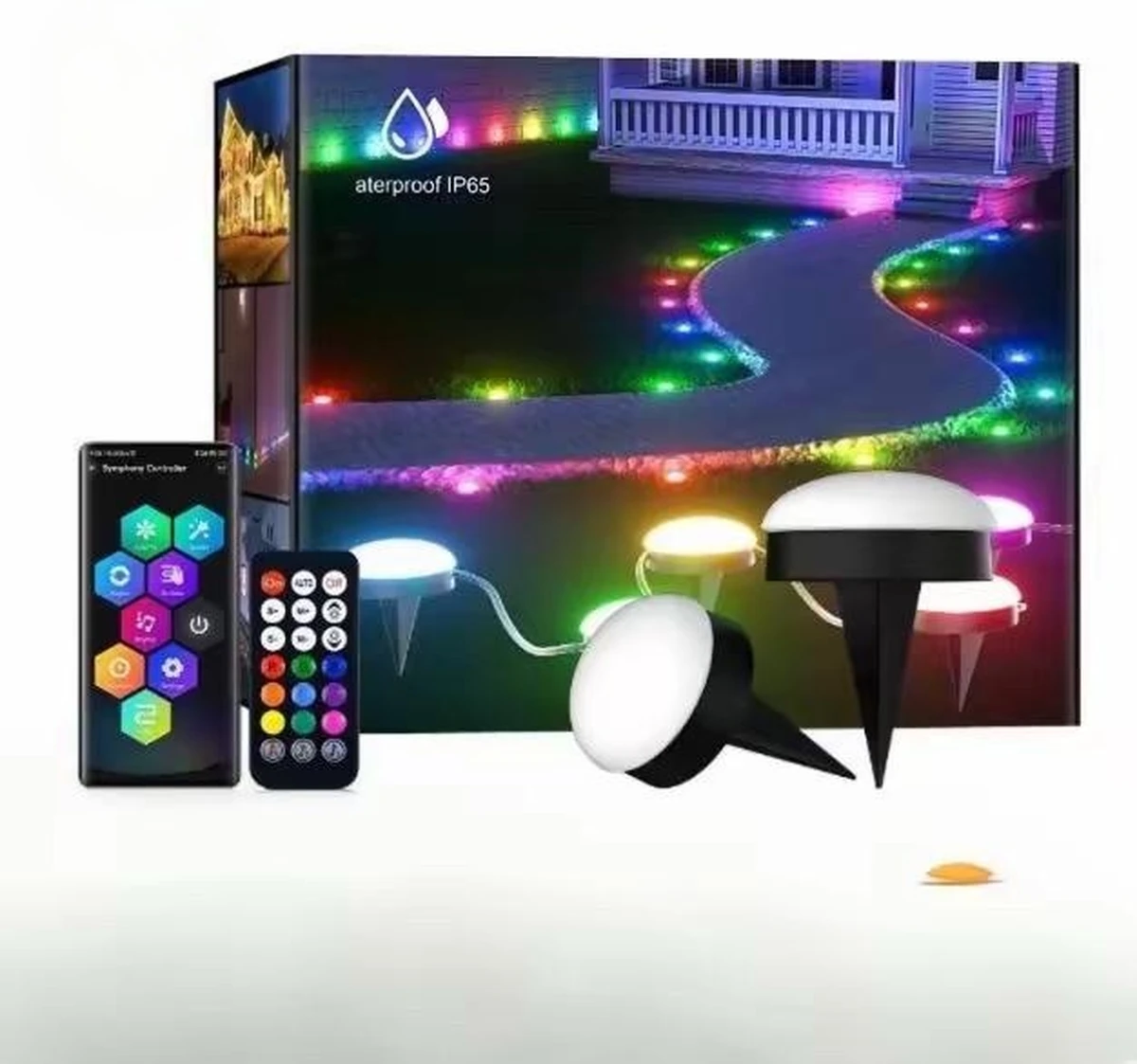 10m IP65 Wasserdichte LED Garten leuchten Dekorative Innenhof-Rasen leuchten für die Weihnachts feier Camping dekoration