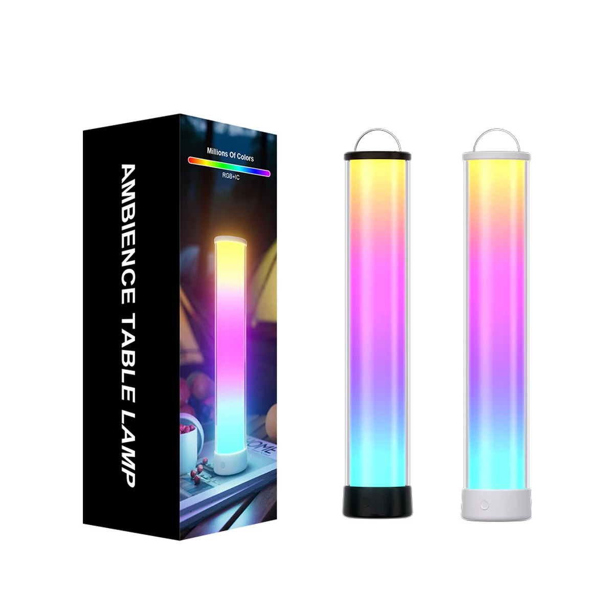 Lampe de jeu LED RGB, éclairage d'ambiance USB avec synchronisation musicale, application et télécommande, lampe de bureau intelligente pour la maison