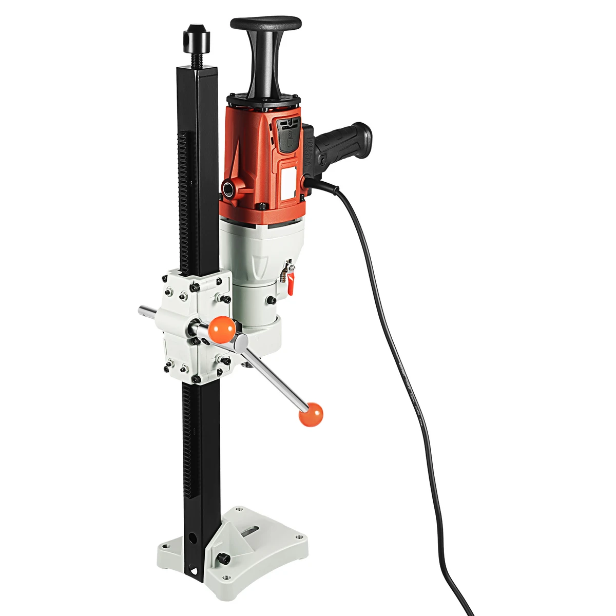 2200W Concrete Drilling System Wet Diamond Concrete Core Drilling Stand Press Drill Handle Machine for Wall Opening, Demolition