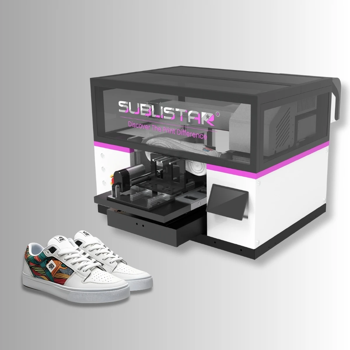 Sublistar UV Shoe Printer for Custom Shoes Professional Personalized Sneaker Printing Machine G6 Printheads