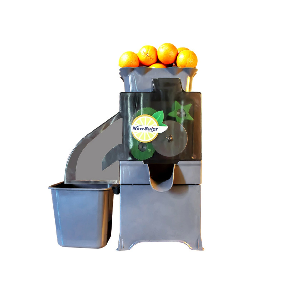 Presse-agrumes professionnel Kamkat, presse-agrumes entièrement automatique, 100 W, presse-fruits multifonctionnel